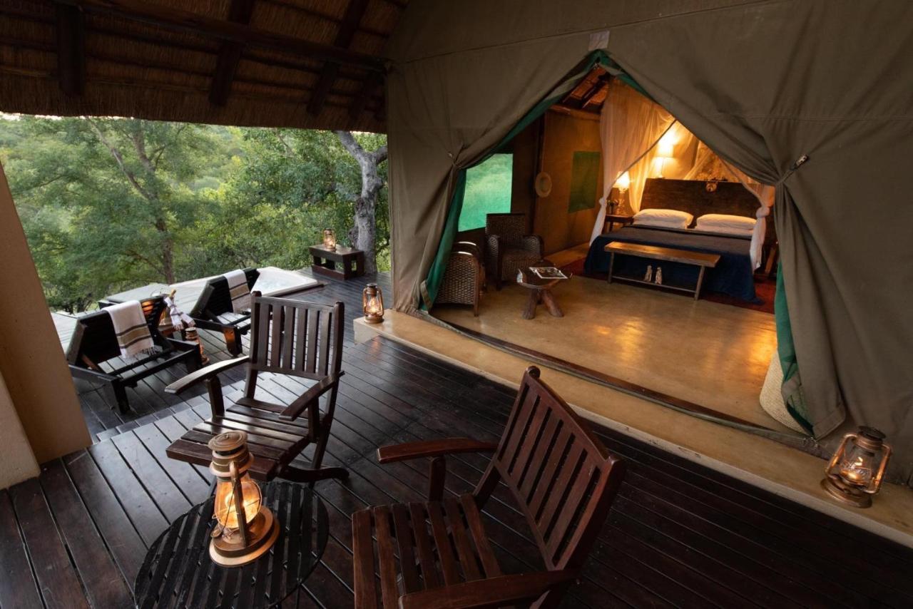 Parsons Hilltop Safari Camp Balule viltreservat Exteriör bild