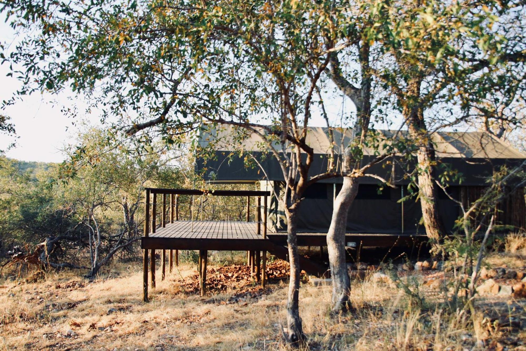 Parsons Hilltop Safari Camp Balule viltreservat Exteriör bild